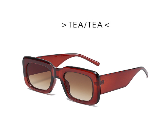 Fashion Square Sunglasses Women Brand Designer Vintage Luxury Female Simple Style Sun Glasses Shades UV400
