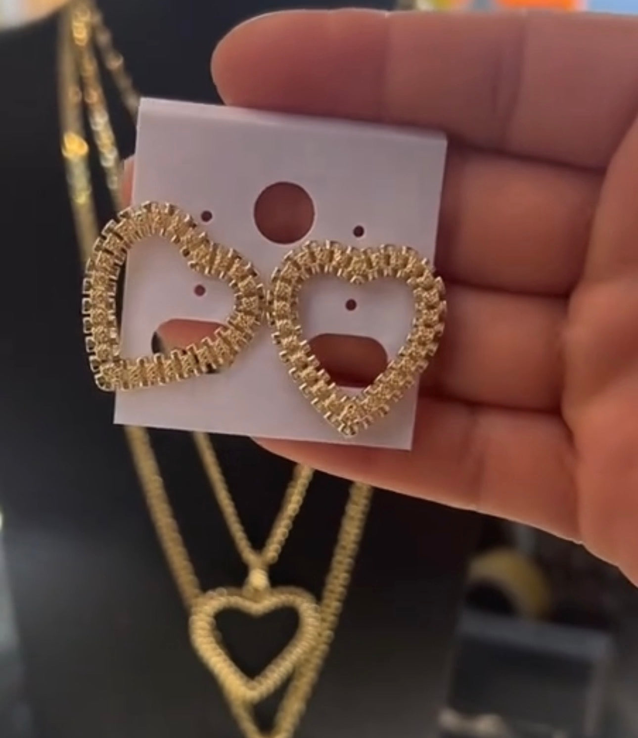 24k GOLD Hoop Earrings,24k Presidential link Flat Hoop