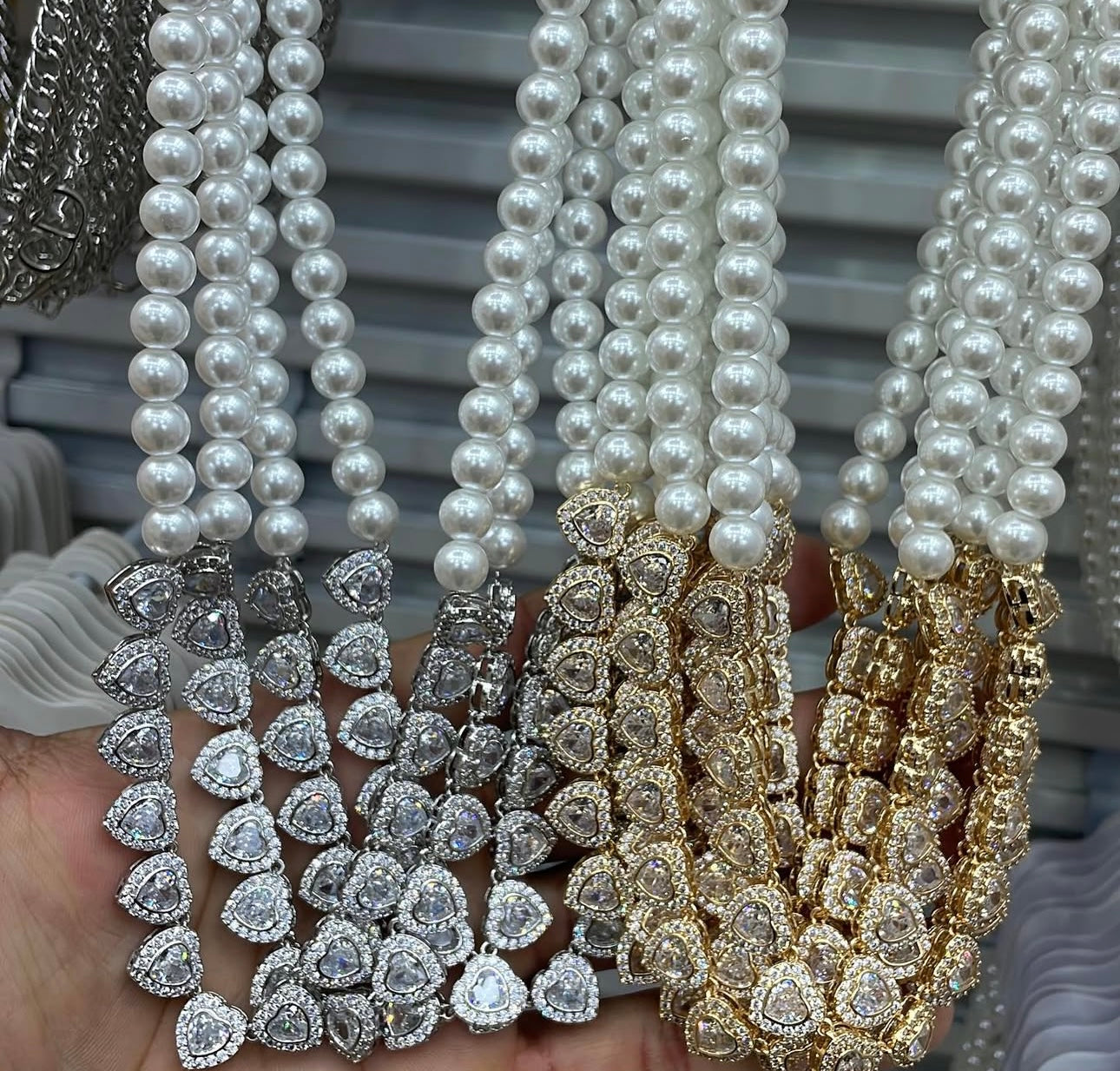 Grande x Swarovski  GOLD or SILVER Necklace