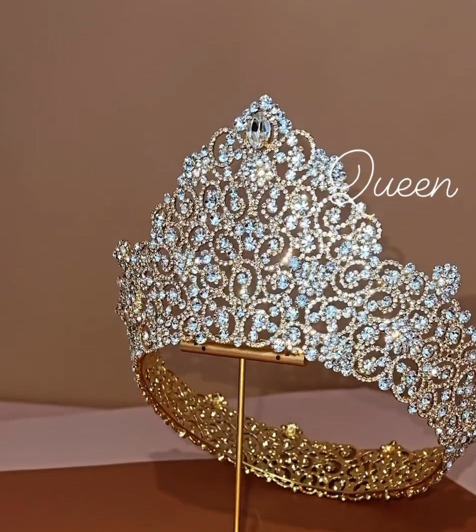 Swarovski Crystal Bridal Royal Crowns